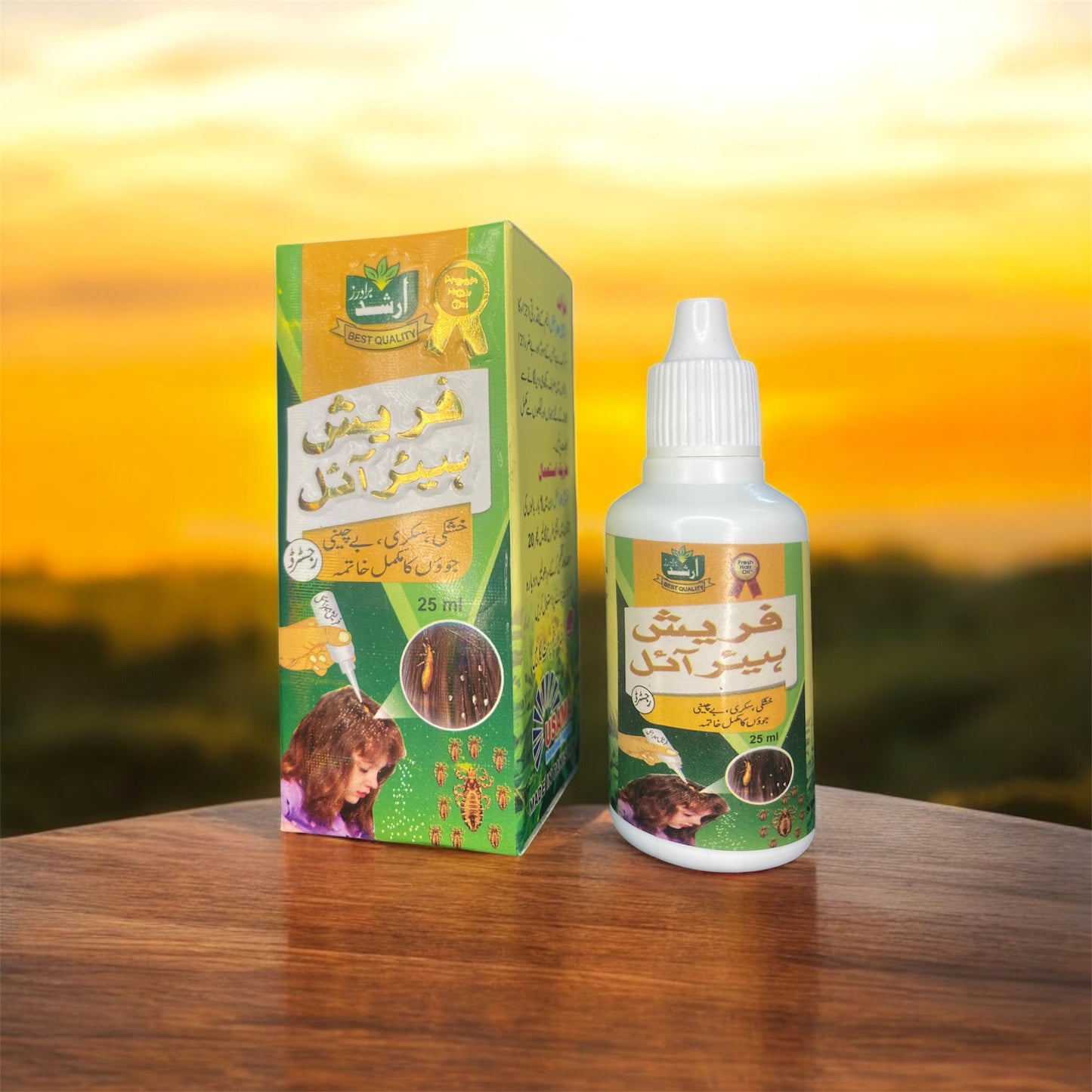 Fresh Hair Oil – Natural Solution for Head Lice Removal
