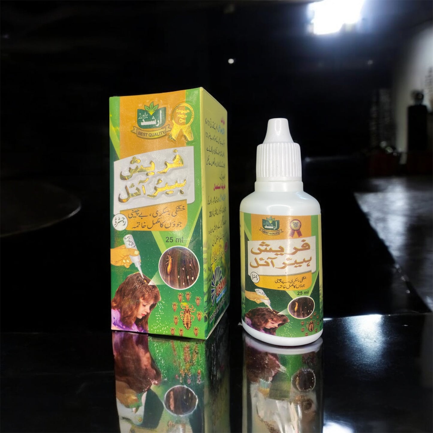 Fresh Hair Oil – Natural Solution for Head Lice Removal