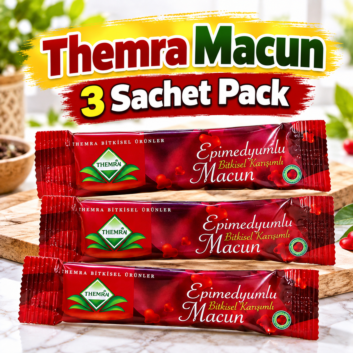 Pure Themra Macun 3 Sachet Pack Original